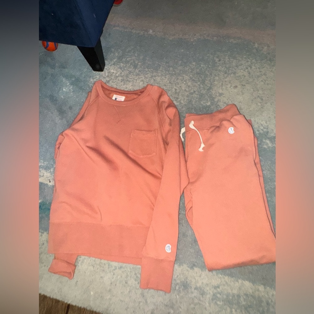 Todd Snyder x Champion Men Small Sweatshirt & Jogger Set NWOT 100% cotton - Picture 2 of 15